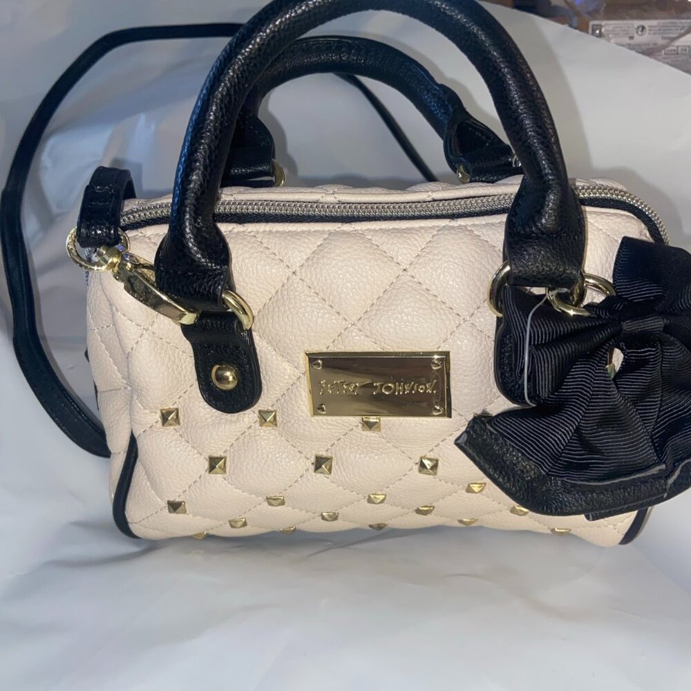 Betsey Johnson Be Mine Cross Body Purse - image 1